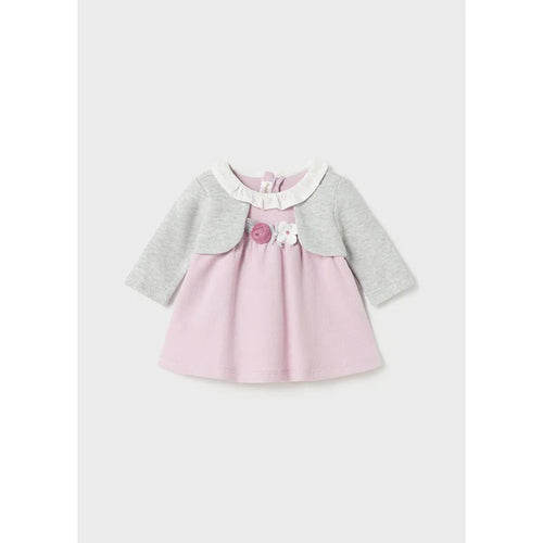 Baby Dress L/S Mayoral Violet 2843