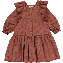Dress - Vignette Aretha Rust Floral (V940C)