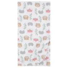 Flannel Receiving Blankets Gerber 5-Pack Baby Girls Woodland Critters