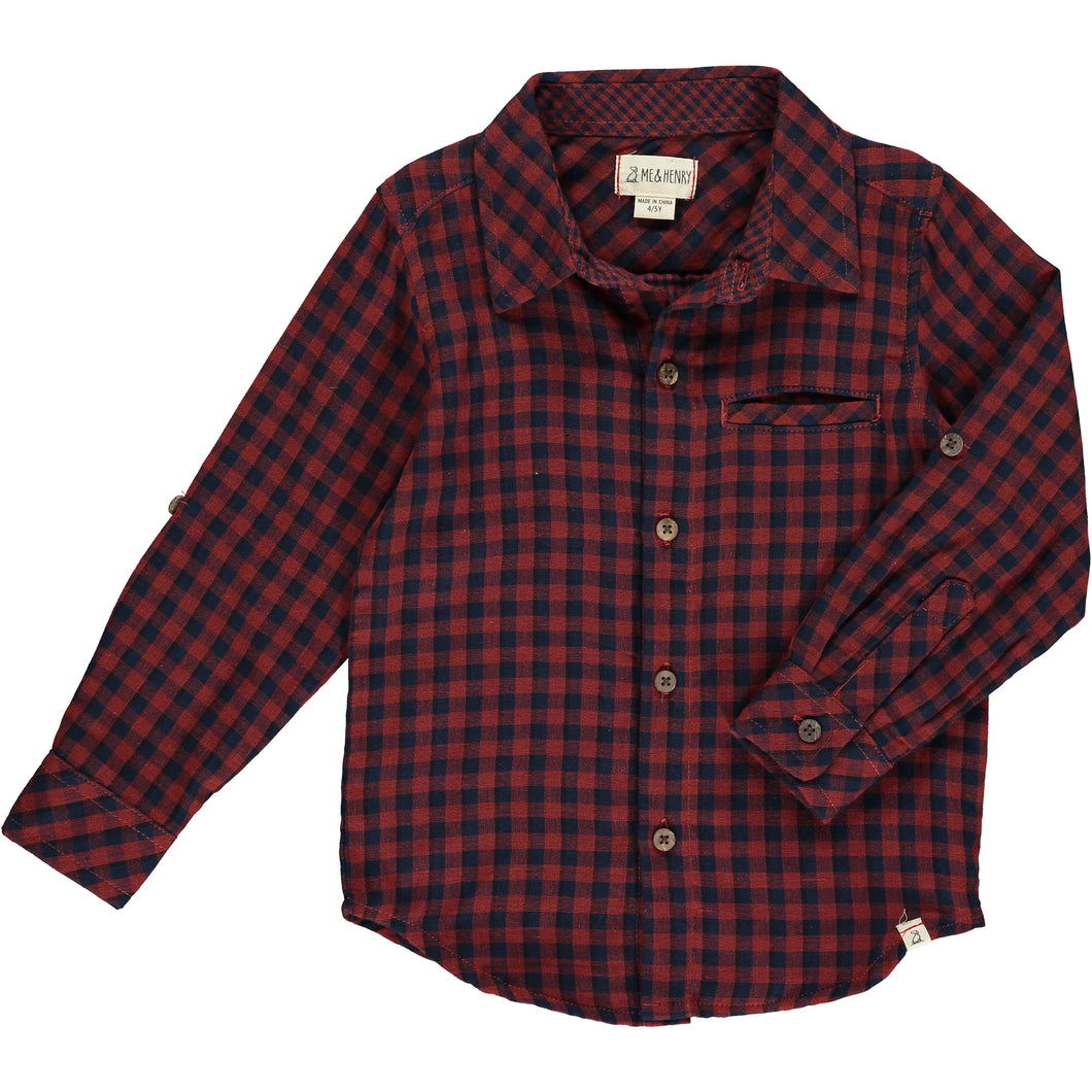 Shirt Me & Henry Atwood Plaid (HB1134e)