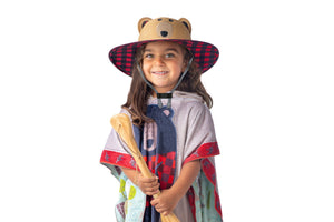Kids Lifeguard Straw Hat - Bear