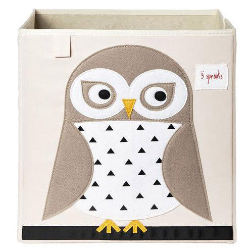 Storage Box  3 Sprouts Owl