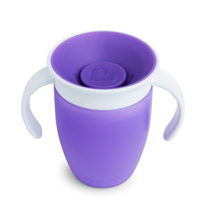 Miracle Trainer Cup -  Munchkin 7oz Purple