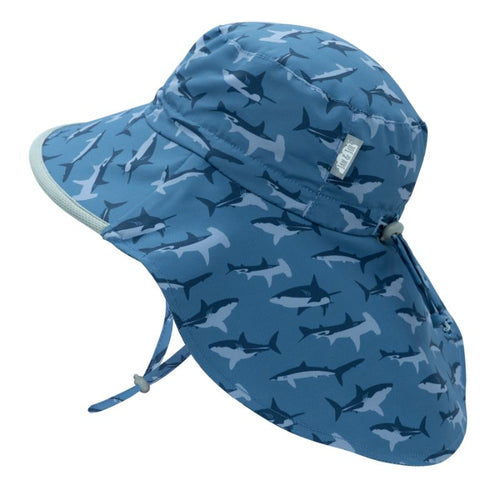 Aqua Dry Adventure Hat - Jan & Jul Grow With Me Shark