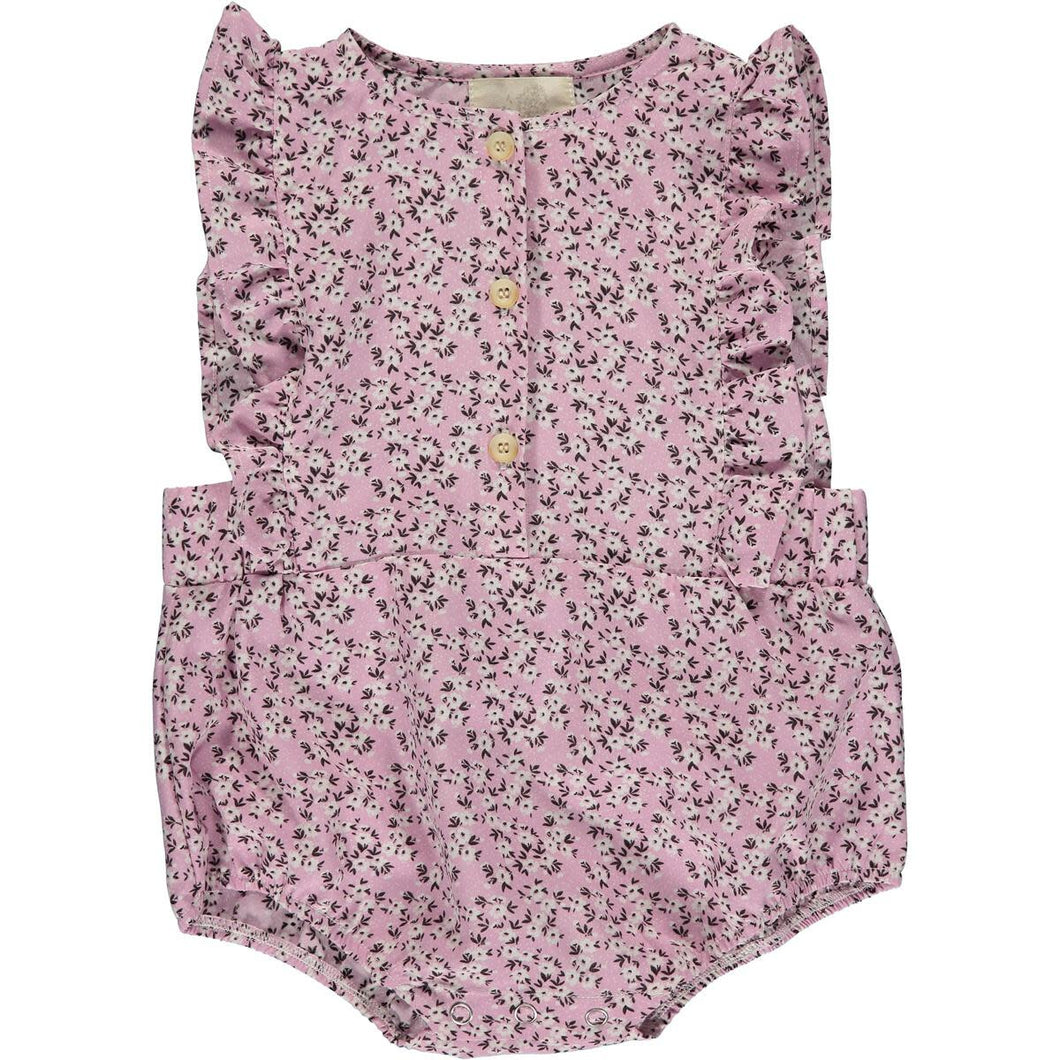 Baby Romper - Vignette Megan Pink Floral (V812G)