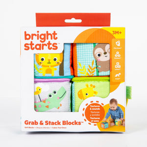 Bright Starts Grab & Stack Blocks