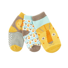 Buddy Baby 3 Pc Socks Set Zoocchini Leo the Lion 0-24m