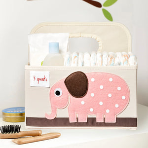 Diaper Caddy 3 Sprouts Elephant