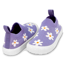 Graphic Knit Shoes -Jan & Jul Purple Daisy