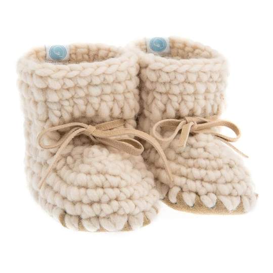 Knit Mocs - Beba Bean Ivory