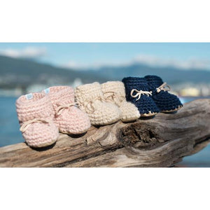 Knit Mocs - Beba Bean Navy