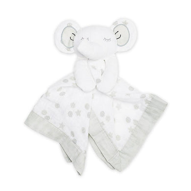 Lulujo Muslin Lovey - Grey Elephant