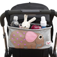 Stroller Organizer  3 Sprouts Pink Elephant