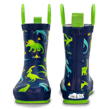 Puddle-Dry Rain Boots Jan & Jul Dinoland