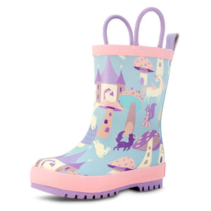 Puddle-Dry Rain Boots Jan & Jul Enchanted