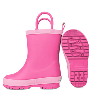 Puddle-Dry Rain Boots Jan & Jul Watermelon Pink