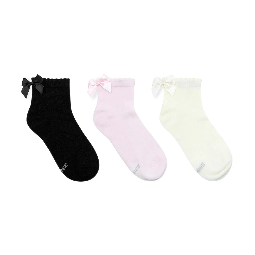 Socks - Robeez Pointelle Anklets 3pk