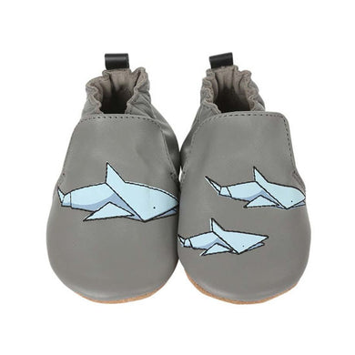 Robeez Soft Soles - Shark-tastic 0-6m