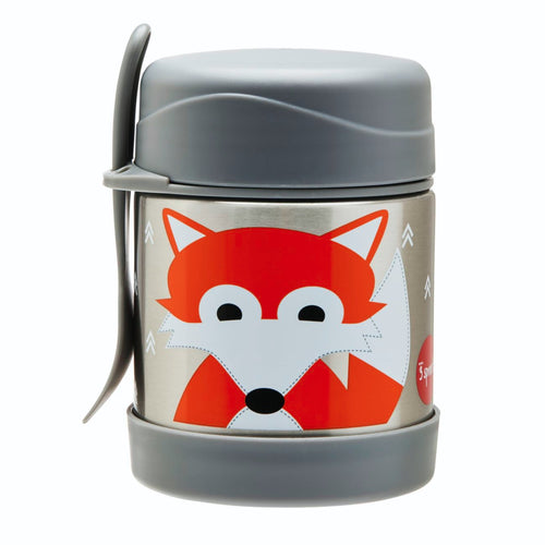 Stainless Steel Food Jar - 3 Sprouts Fox