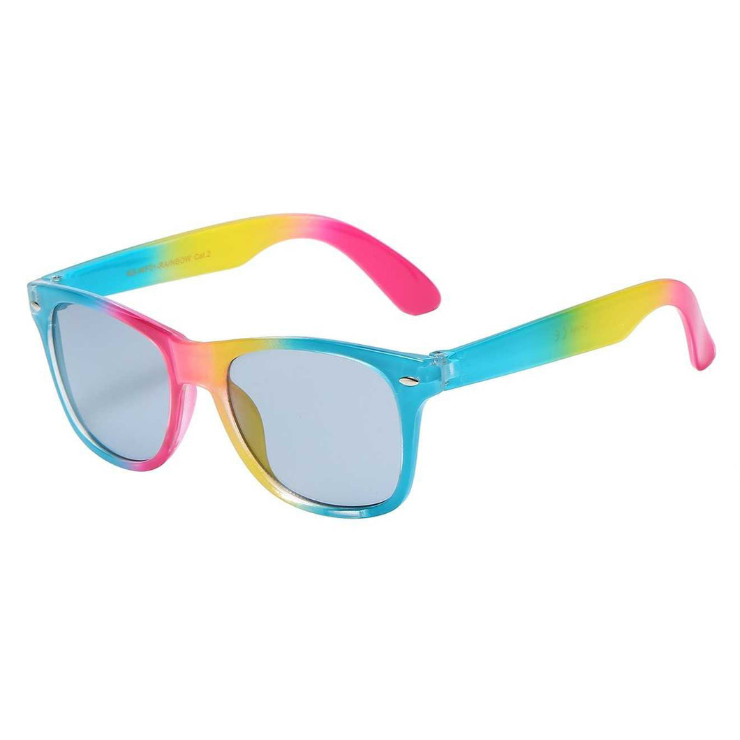 Youth Sunglasses - Wayfarer Rainbow