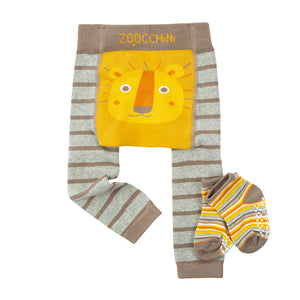 Legging & Sock Set Zoocchini Leo Lion