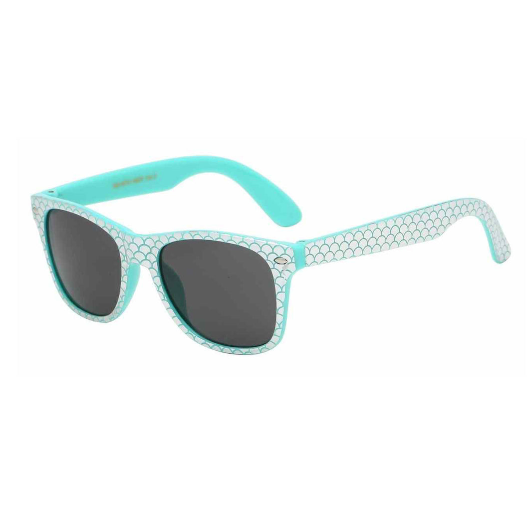 Sunglasses - Wayfarer Kids Mermaid Mint