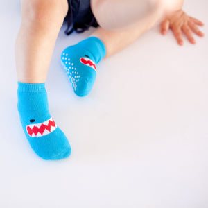 Buddy Baby 3 Pc Socks Set Zoocchini  Shark 0-24m