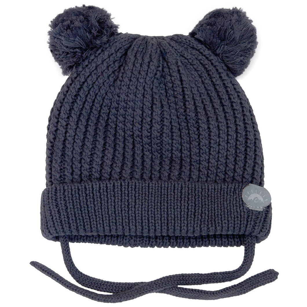 Winter Hat - Calikids Knitted W1903 Charcoal