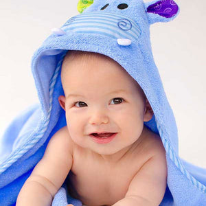 Baby Towel Zoocchini Henry the Hippo